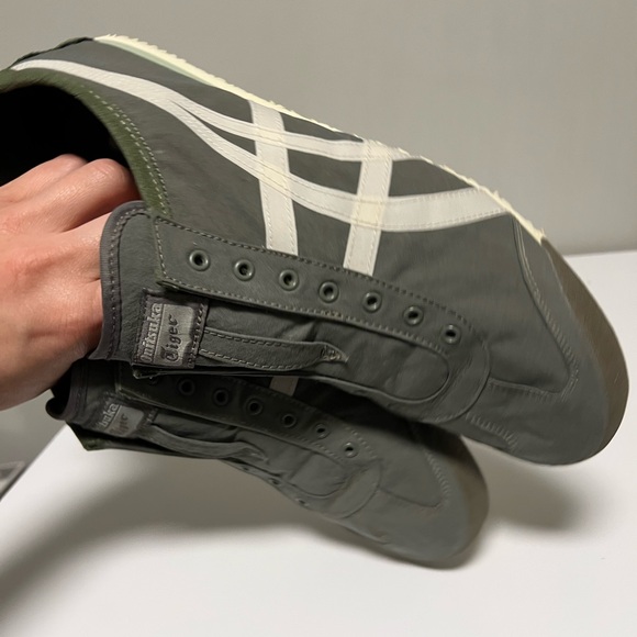Onitsuka Tiger MEXICO 66 SLIP-ON 1183B603 301 MANTLE GREEN BIRCH US 12 EU 46.5 - Picture 12 of 14